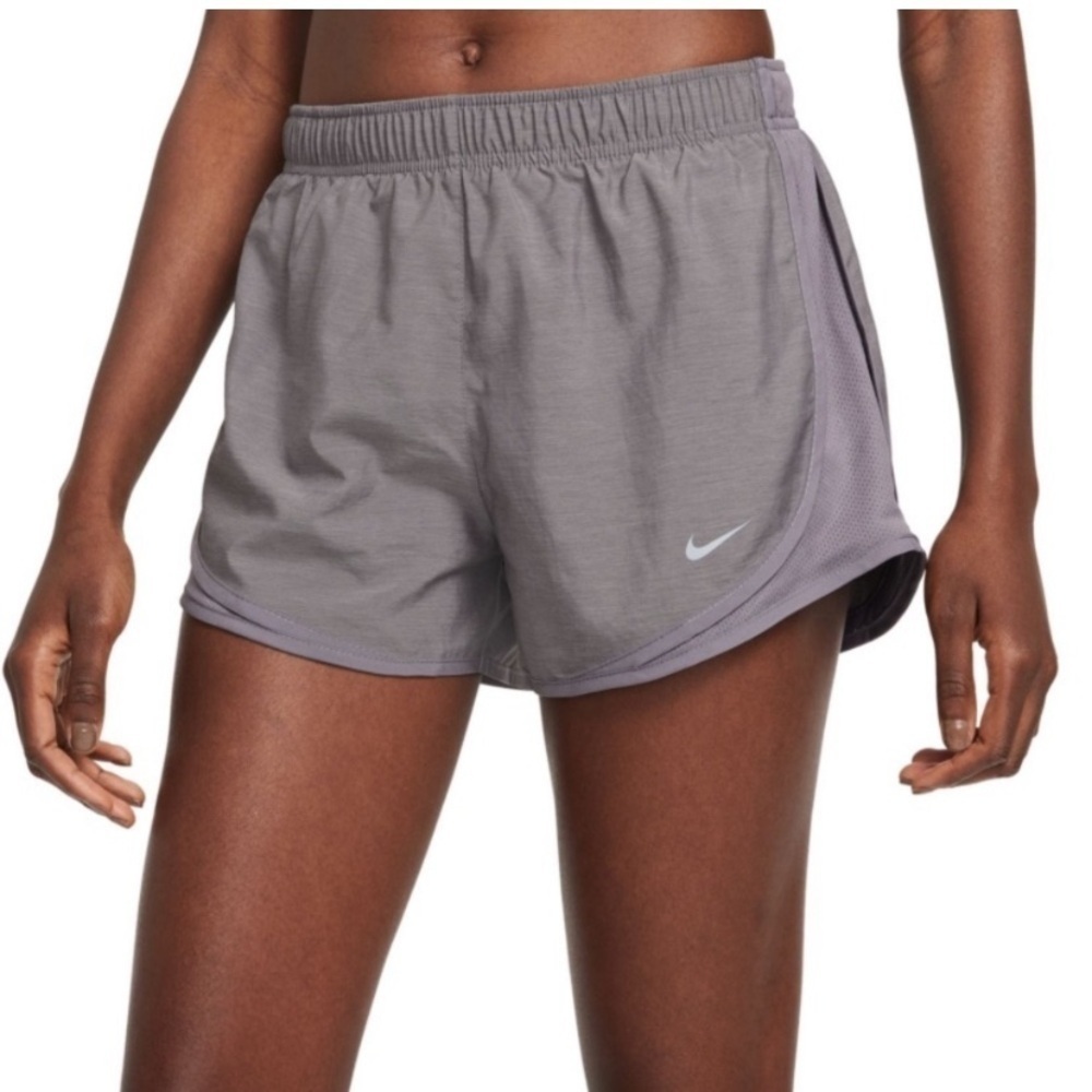 Nike Gunsmoke Heather Tempo Running Shorts - Picture 1 of 7
